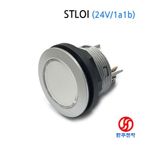 SCHLEGEL 22.5파이 LED방수푸쉬버튼스위치 STLOI IP67 24V/1a1b HJ-06917